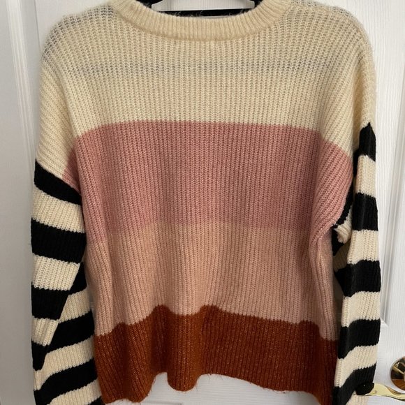 Truly Madly Deeply | Caroline Stripe Sweater | Size Medium - Picture 4 of 5
